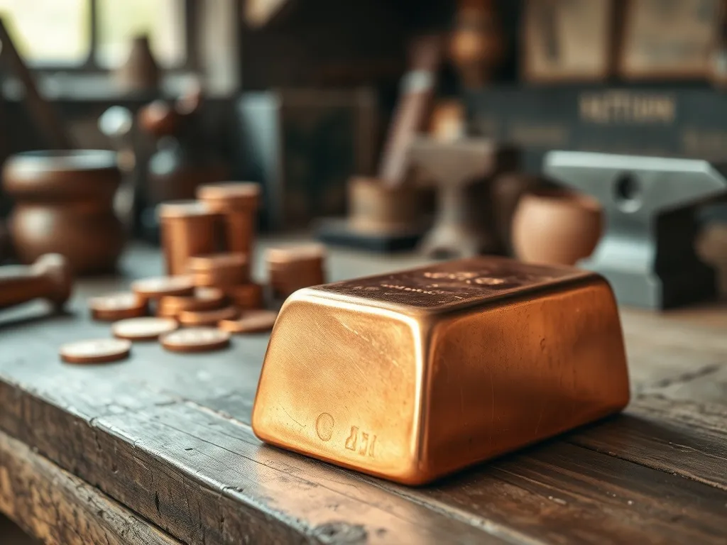 Gdzie sprzedać sztabki miedzi? Sprawdź najlepsze opcje!