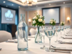 Woda dla firm podczas wydarzeń, konferencji i spotkań biznesowych